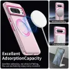 Phonesta HardFrost Back Cover hoesje met MagSafe voor Google Pixel 8 Pro - Mat Roze 3