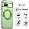 Phonesta HardFrost Back Cover hoesje met MagSafe voor Google Pixel 8a - Mat Groen 4