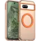 Phonesta HardFrost Back Cover hoesje met MagSafe voor Google Pixel 8a - Mat Oranje