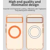 Phonesta HardFrost Back Cover hoesje met MagSafe voor Google Pixel 8a - Mat Oranje 6