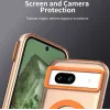 Phonesta HardFrost Back Cover hoesje met MagSafe voor Google Pixel 8a - Mat Oranje 7
