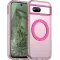 Phonesta HardFrost Back Cover hoesje met MagSafe voor Google Pixel 8a - Mat Roze