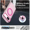 Phonesta HardFrost Back Cover hoesje met MagSafe voor Google Pixel 8a - Mat Roze 2