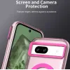 Phonesta HardFrost Back Cover hoesje met MagSafe voor Google Pixel 8a - Mat Roze 7