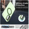 Phonesta HardFrost Back Cover hoesje met MagSafe voor Samsung Galaxy A15 4G/5G - Mat Groen 2