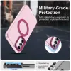Phonesta HardFrost Back Cover hoesje met MagSafe voor Samsung Galaxy A15 4G/5G - Mat Roze 2