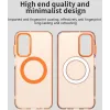 Phonesta HardFrost Back Cover hoesje met MagSafe voor Samsung Galaxy A35 - Mat Oranje 6