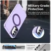 Phonesta HardFrost Back Cover hoesje met MagSafe voor Samsung Galaxy A35 - Mat Paars 2