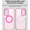Phonesta HardFrost Back Cover hoesje met MagSafe voor Samsung Galaxy A35 - Mat Roze 6