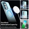 Phonesta HardFrost Back Cover hoesje met MagSafe voor Oppo A5/A5m - Mat Blauw 1