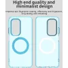 Phonesta HardFrost Back Cover hoesje met MagSafe voor Oppo A5/A5m - Mat Blauw 2