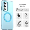 Phonesta HardFrost Back Cover hoesje met MagSafe voor Oppo A5/A5m - Mat Blauw 4
