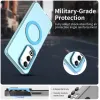 Phonesta HardFrost Back Cover hoesje met MagSafe voor Oppo A5/A5m - Mat Blauw 6