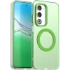 Phonesta HardFrost Back Cover hoesje met MagSafe voor Oppo A5/A5m - Mat Groen 0