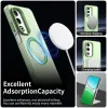 Phonesta HardFrost Back Cover hoesje met MagSafe voor Oppo A5/A5m - Mat Groen 1