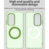 Phonesta HardFrost Back Cover hoesje met MagSafe voor Oppo A5/A5m - Mat Groen 2