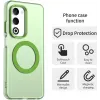 Phonesta HardFrost Back Cover hoesje met MagSafe voor Oppo A5/A5m - Mat Groen 4