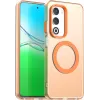 Phonesta HardFrost Back Cover hoesje met MagSafe voor Oppo A5/A5m - Mat Oranje 0
