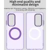 Phonesta HardFrost Back Cover hoesje met MagSafe voor Oppo A5/A5m - Mat Paars 2