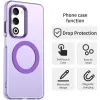 Phonesta HardFrost Back Cover hoesje met MagSafe voor Oppo A5/A5m - Mat Paars 4