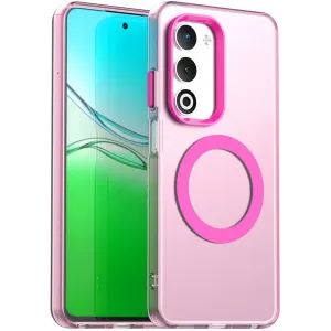 Phonesta HardFrost Back Cover hoesje met MagSafe voor Oppo A5/A5m - Mat Roze