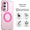 Phonesta HardFrost Back Cover hoesje met MagSafe voor Oppo A5/A5m - Mat Roze 4