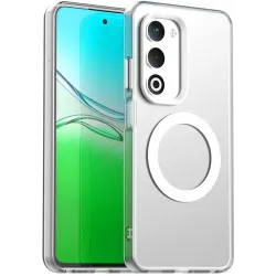 Phonesta HardFrost Back Cover hoesje met MagSafe voor Oppo A5/A5m - Mat Wit