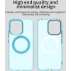 Phonesta HardFrost Back Cover hoesje met MagSafe voor Oppo Reno14 - Mat Blauw 3