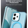 Phonesta HardFrost Back Cover hoesje met MagSafe voor Oppo Reno14 - Mat Blauw 6