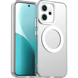 Phonesta HardFrost Back Cover hoesje met MagSafe voor Oppo Reno14 - Mat Wit