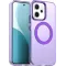 Phonesta HardFrost Back Cover hoesje met MagSafe voor Oppo Reno14 F/FS - Mat Paars