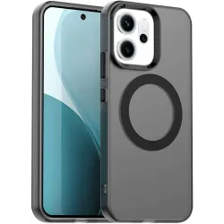 Phonesta HardFrost Back Cover hoesje met MagSafe voor Oppo Reno14 F/FS - Mat Zwart