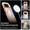 Phonesta HardFrost Back Cover hoesje met MagSafe voor Google Pixel 10 Pro XL - Mat Oranje 2