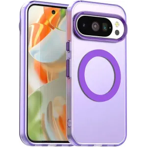 Phonesta HardFrost Back Cover hoesje met MagSafe voor Google Pixel 10 Pro XL - Mat Paars