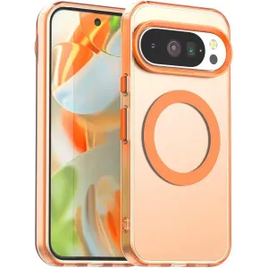 Phonesta HardFrost Back Cover hoesje met MagSafe voor Google Pixel 10 / 10 Pro - Mat Oranje