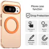 Phonesta HardFrost Back Cover hoesje met MagSafe voor Google Pixel 10 / 10 Pro - Mat Oranje 6