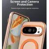 Phonesta HardFrost Back Cover hoesje met MagSafe voor Google Pixel 10 / 10 Pro - Mat Oranje 7