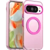 Phonesta HardFrost Back Cover hoesje met MagSafe voor Google Pixel 10 / 10 Pro - Mat Roze