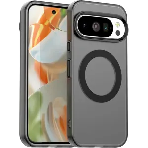 Phonesta HardFrost Back Cover hoesje met MagSafe voor Google Pixel 10 / 10 Pro - Mat Zwart