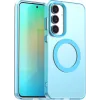 Phonesta HardFrost Back Cover hoesje met MagSafe voor Samsung Galaxy S25 FE - Mat Blauw