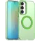Phonesta HardFrost Back Cover hoesje met MagSafe voor Samsung Galaxy S25 FE - Mat Groen