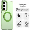 Phonesta HardFrost Back Cover hoesje met MagSafe voor Samsung Galaxy S25 FE - Mat Groen 5