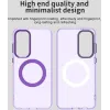 Phonesta HardFrost Back Cover hoesje met MagSafe voor Samsung Galaxy S25 FE - Mat Paars 3
