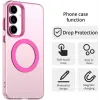 Phonesta HardFrost Back Cover hoesje met MagSafe voor Samsung Galaxy S25 FE - Mat Roze 5