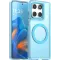 Phonesta HardFrost Back Cover hoesje met MagSafe voor Motorola Edge 60 / Edge 60 Fusion - Mat Blauw