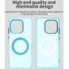 Phonesta HardFrost Back Cover hoesje met MagSafe voor Motorola Edge 60 / Edge 60 Fusion - Mat Blauw 3