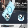 Phonesta HardFrost Back Cover hoesje met MagSafe voor Motorola Edge 60 / Edge 60 Fusion - Mat Blauw 7