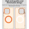 Phonesta HardFrost Back Cover hoesje met MagSafe voor Motorola Edge 60 / Edge 60 Fusion - Mat Oranje 3