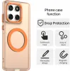 Phonesta HardFrost Back Cover hoesje met MagSafe voor Motorola Edge 60 / Edge 60 Fusion - Mat Oranje 5