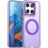 Phonesta HardFrost Back Cover hoesje met MagSafe voor Motorola Edge 60 / Edge 60 Fusion - Mat Paars